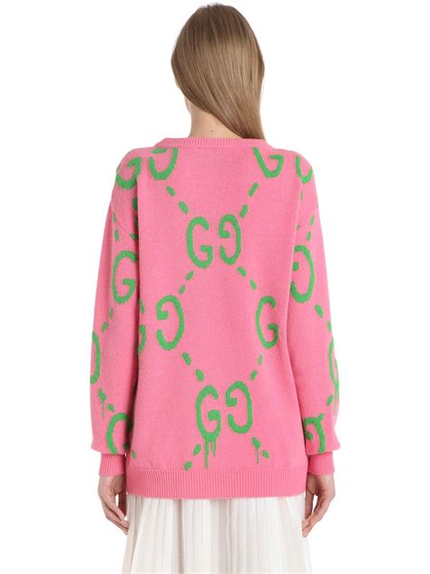 gucci pink sweater replica|gucci sweater on blackish.